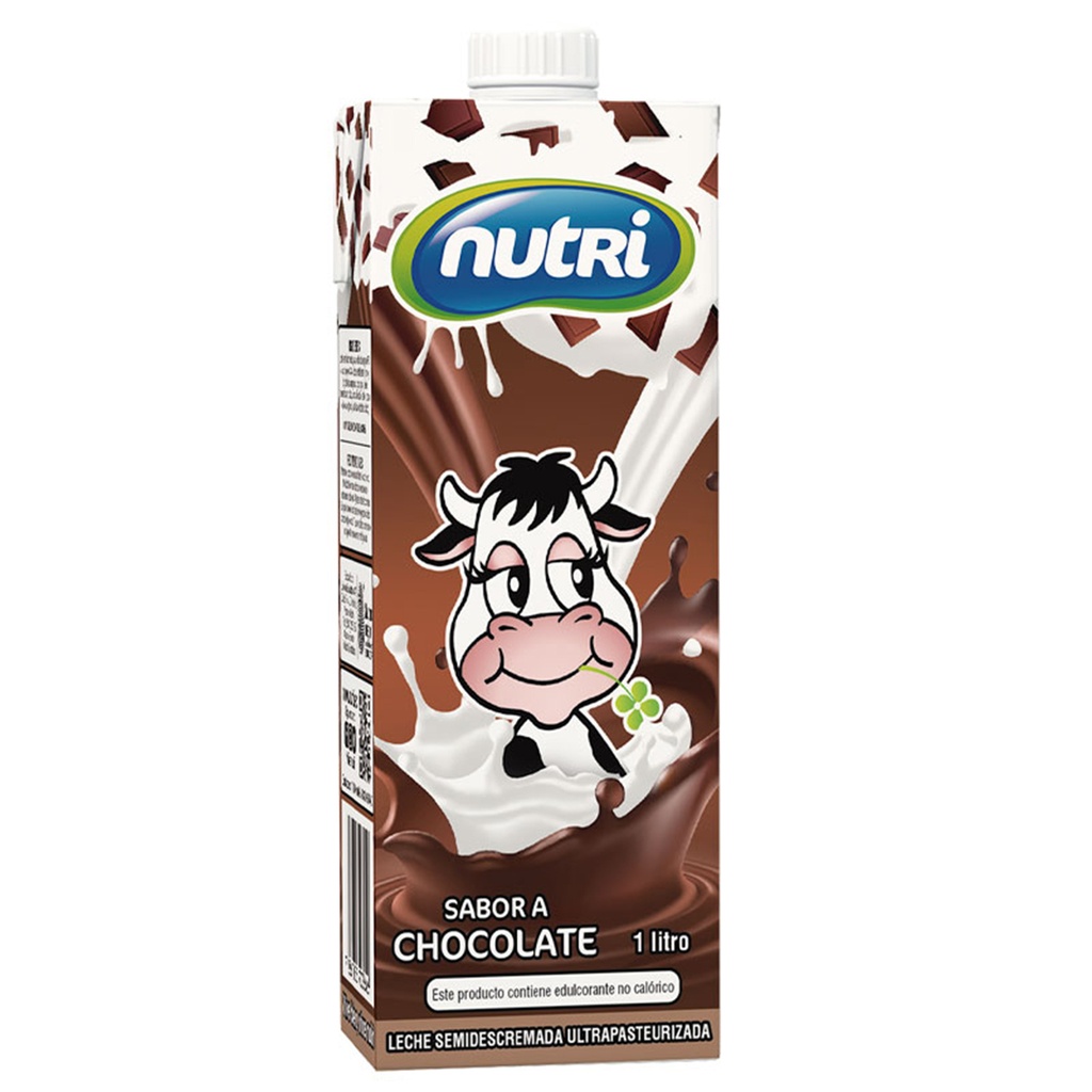LECHE CHOCOLATE NUTRI UHT SQUARE 1 LT