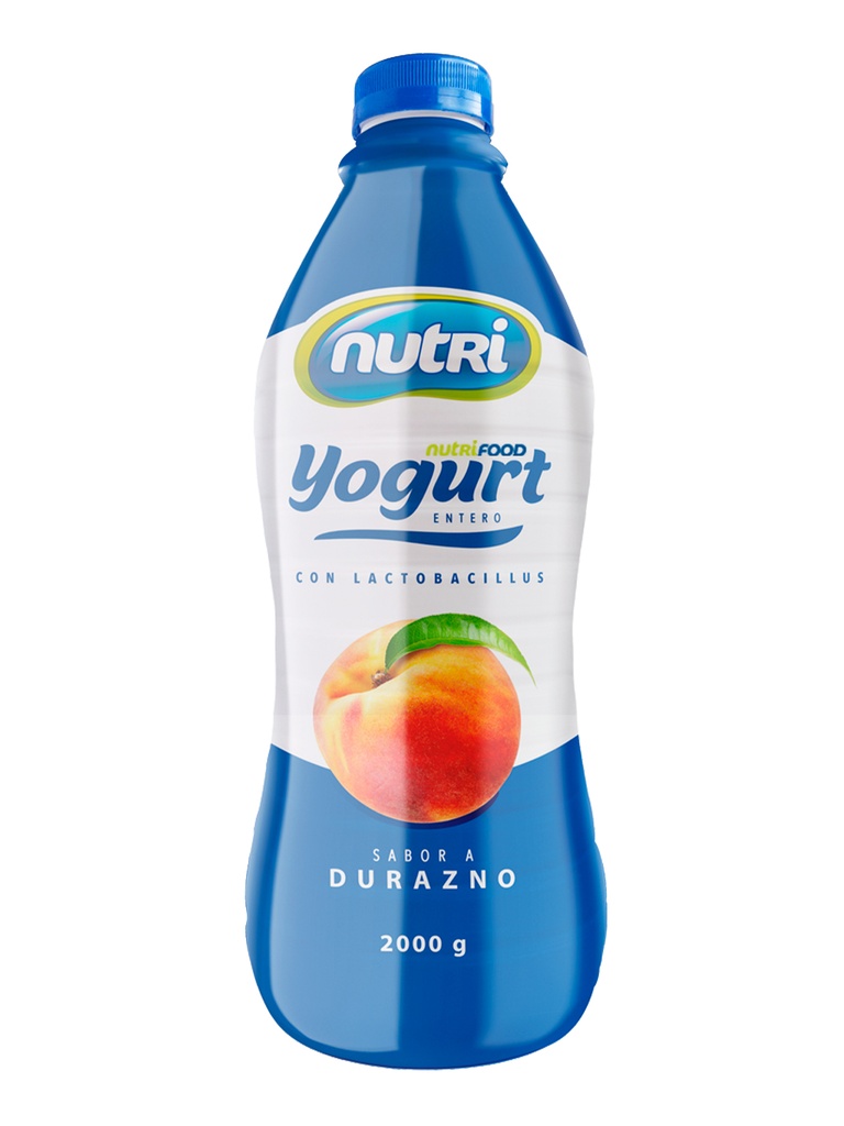NUTRIYOGURT DURAZNO NUTRIFOOD HTST 2000G