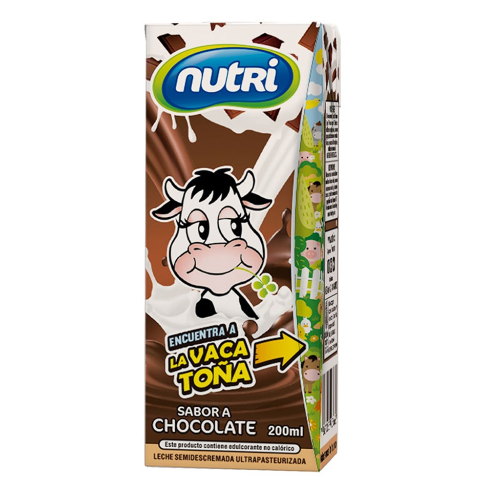 LECHE CHOCOLATE UHT SLIM 200 ML