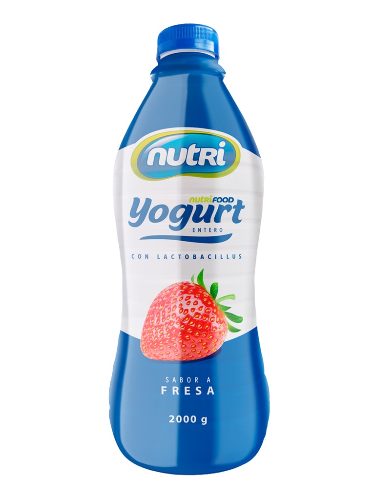 NUTRIYOGURT FRESA NUTRIFOOD HTST 2000G