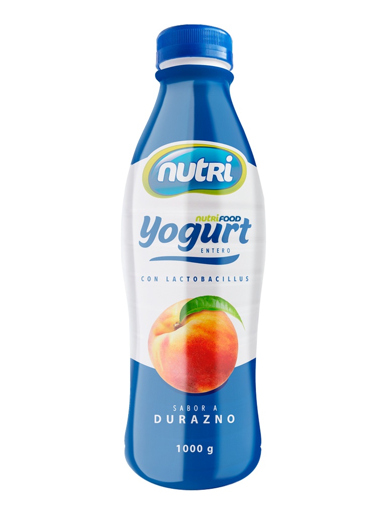 NUTRIYOGURT DURAZNO NUTRIFOOD HTST 1000G