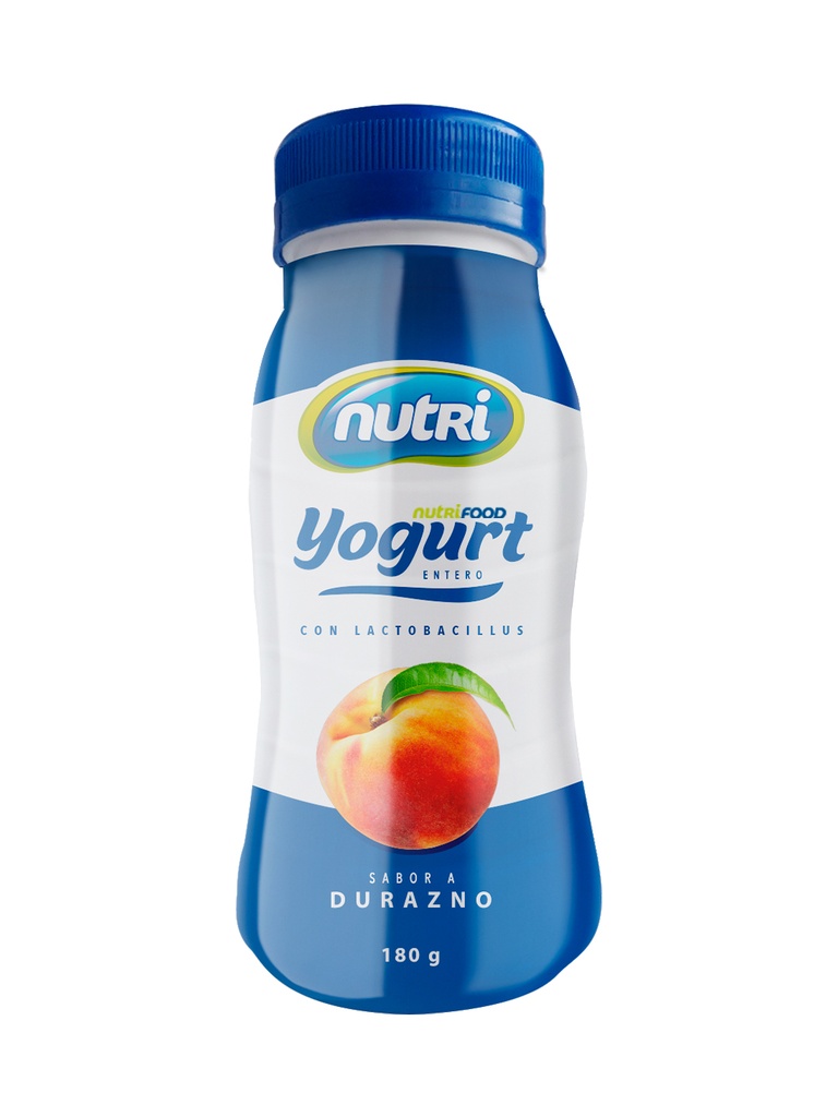 NUTRIYOGURT DURAZNO NUTRIFOOD HTST 180G
