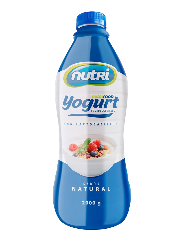 NUTRIYOGURT NATURAL NUTRIFOOD HTST 2000G