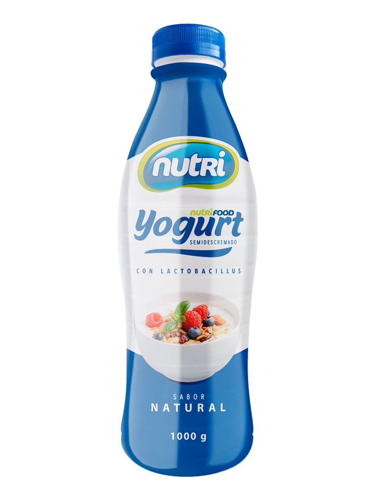 NUTRIYOGURT NATURAL NUTRIFOOD HTST 1000G