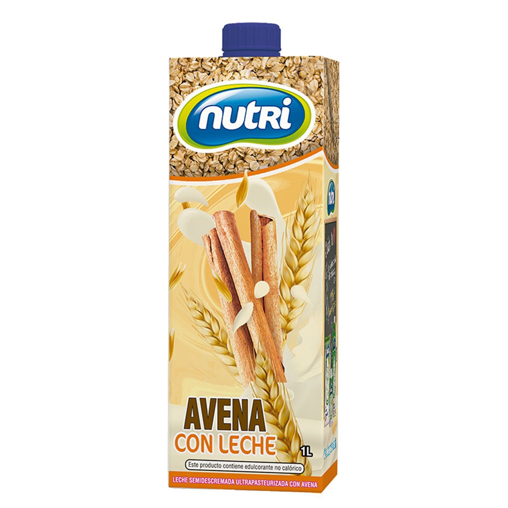AVENA CON LECHE UHT TETRA SQUARE 1L