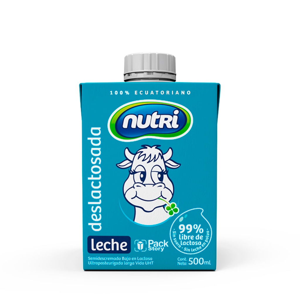 LECHE DESLACTOSADA UHT SQUARE 500ML