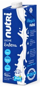 LECHE ENTERA UHT TETRA UEDGE 1L